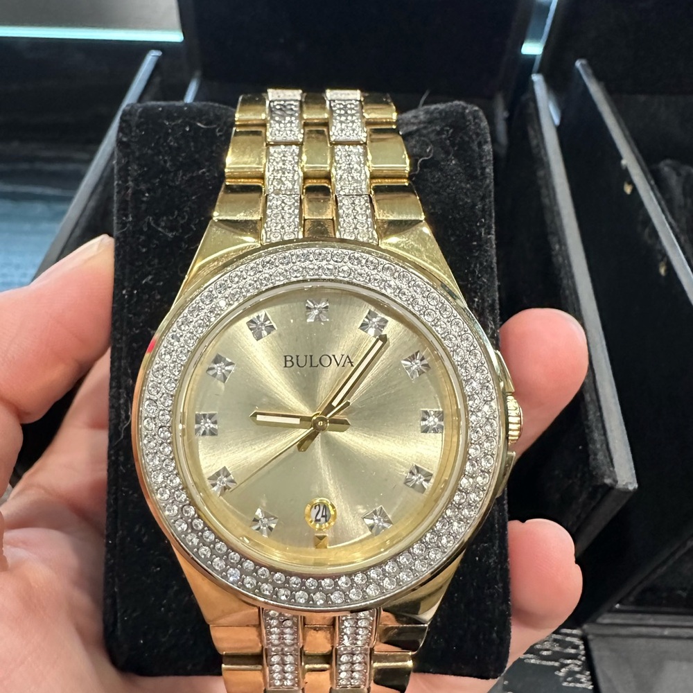 Bulova Gold and Silver Watch